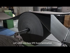 XPE Polyethyleen Foam Laminatie Proces