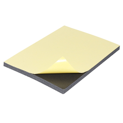 Custom 1mm 2mm zacht rubber EVA schuim rollen zelfklevend ondersteund voor cosplay