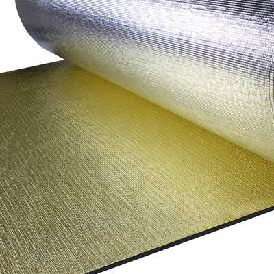 Doppelzijdig aluminiumfolie XLPE XPE schuim thermisch isolatiemateriaal voor dak