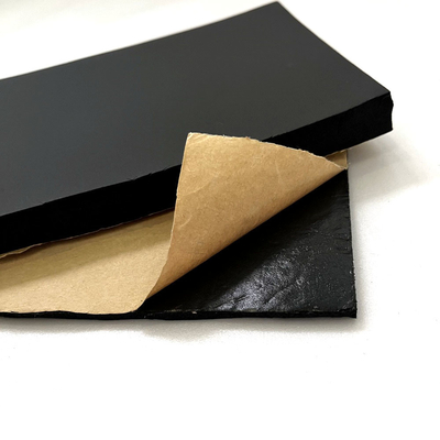 Custom NBR PVC Schaamplaat Aluminiumfolie Kleverig Eenzijdig Isolatie Rubber
