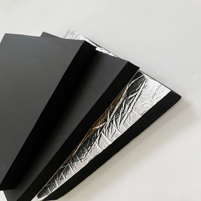 Aluminiumfolie bedekt met NBR-rubberfoom gesloten cel met lage warmtegeleidbaarheid voor HVAC