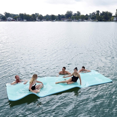 Gesloten cel 12x6 Foam Floating Mat Foam Lake Pad Voor boot en drijvende reizen