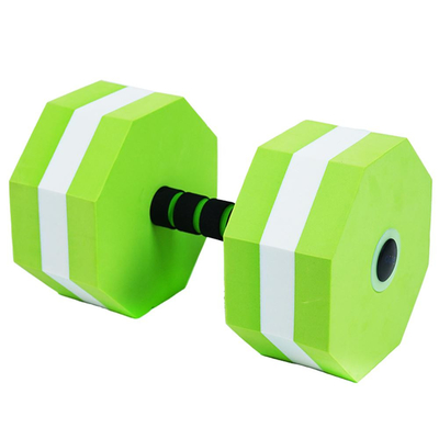 Lichte EVA Water Floating Dumbbell Soft Foam Swimming Barbel Voor Fitness