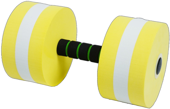 Lichte EVA Water Floating Dumbbell Soft Foam Swimming Barbel Voor Fitness