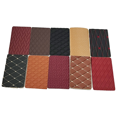 Aanpassen dikte auto interieur borduurwerk Quilted leer met XPE spons schuim