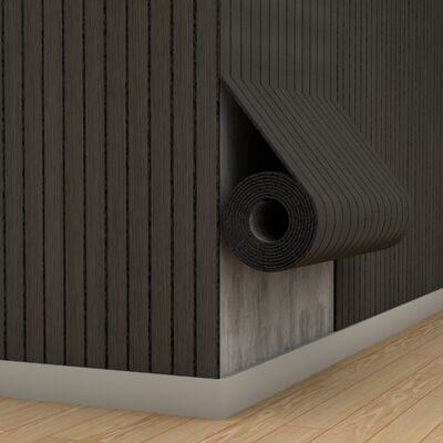 Waterdichte elastische IXPE PVC houtnerf zachte roosterlatpanelen voor schooldecor