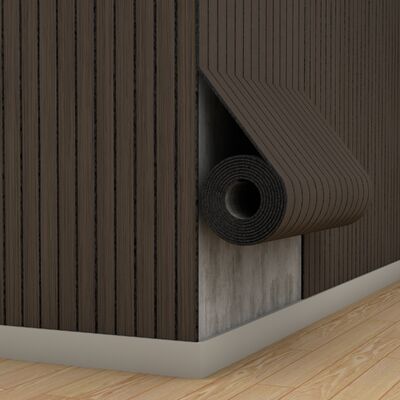 Vlekbestendig IXPE Soft Lat Grille Board Wallpaper voor kantoorgebouwdecoratie