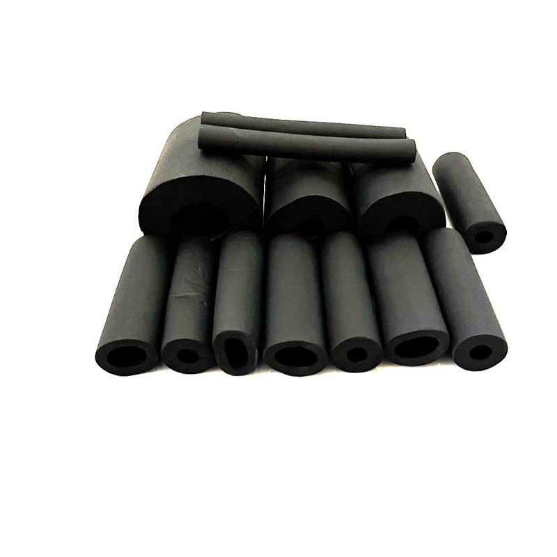 Nitrile PVC NBR gesloten cel schuim snelle installatie, nitrile butadiene rubber schuim zwart