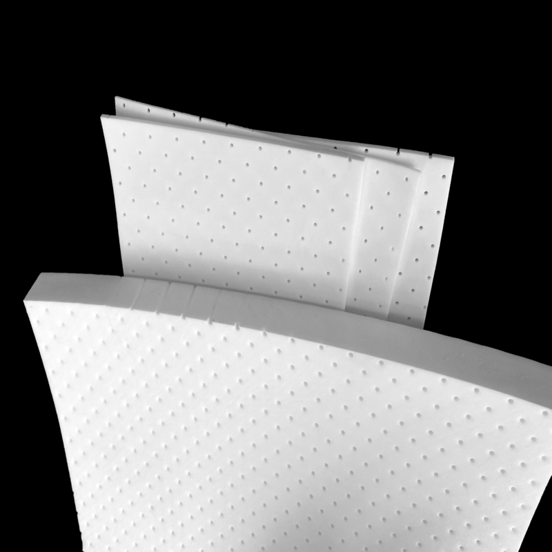 0.18g/Cm3 Dichtheid CO2 schuimvorming MTPU schuim voor chemische machines polijst matten