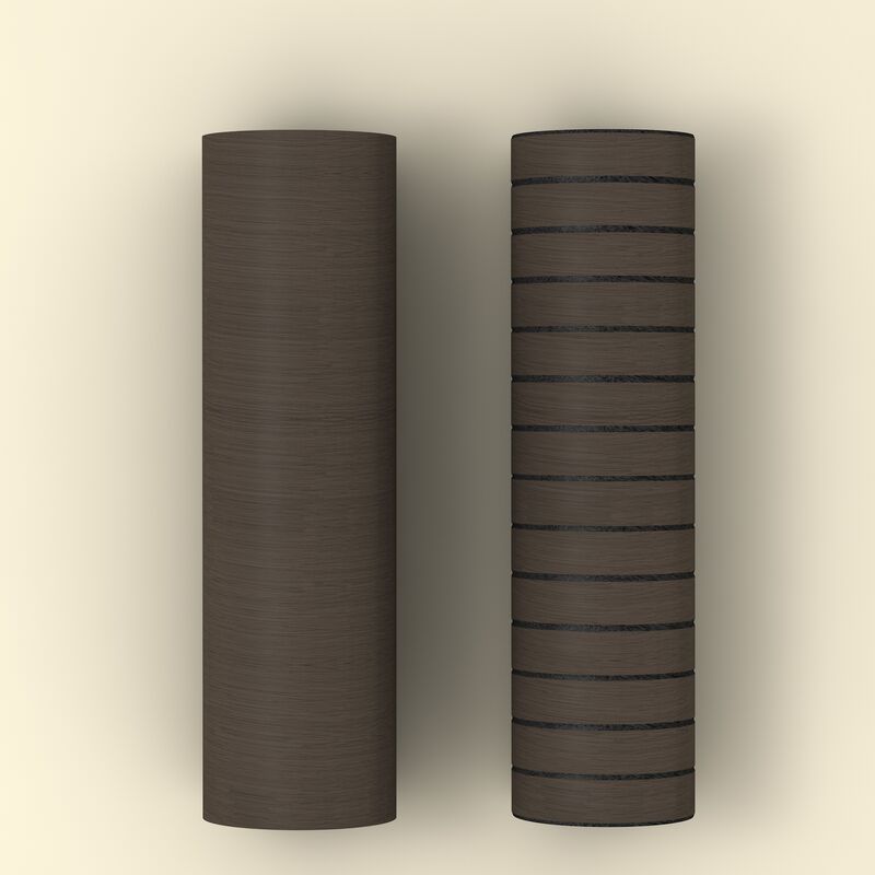 Botsingsbestendige IXPE-laag PVC-behangsticker Grille Board voor hoteldecor